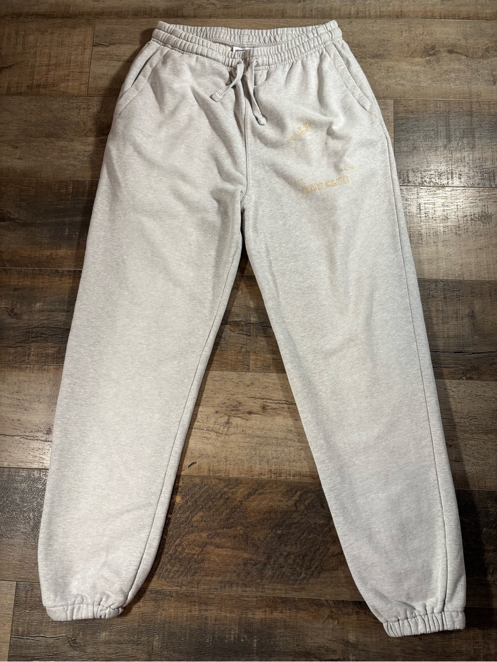 Billionaire Boys Club Light Gray Sweatpants with Black Logo Tag